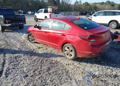 2019 Hyundai Elantra Sel z USA, uszkodzony, nr VIN 5NPD84LF8KH467559